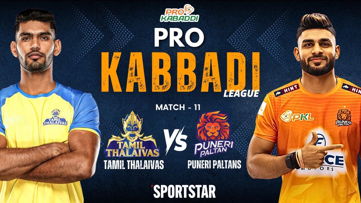 Pro Kabaddi League LIVE Score, PKL 2024 Updates Tamil Thalaivas vs